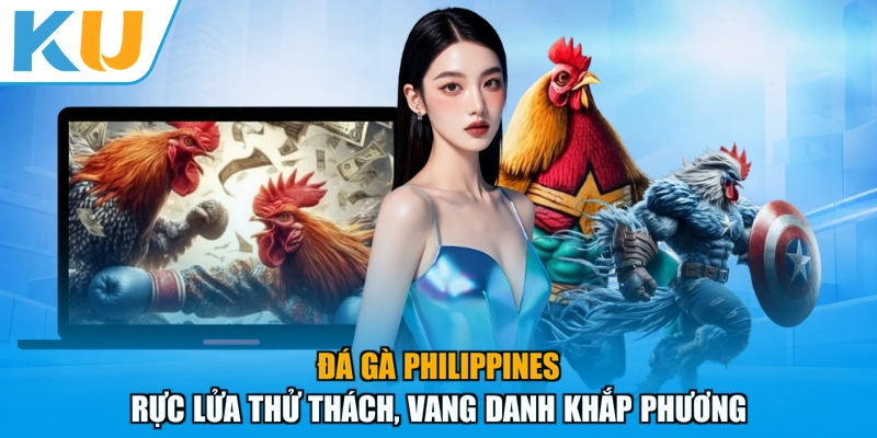 Đá Gà Philippines - Rực Lửa Thử Thách, Vang Danh Khắp Phương