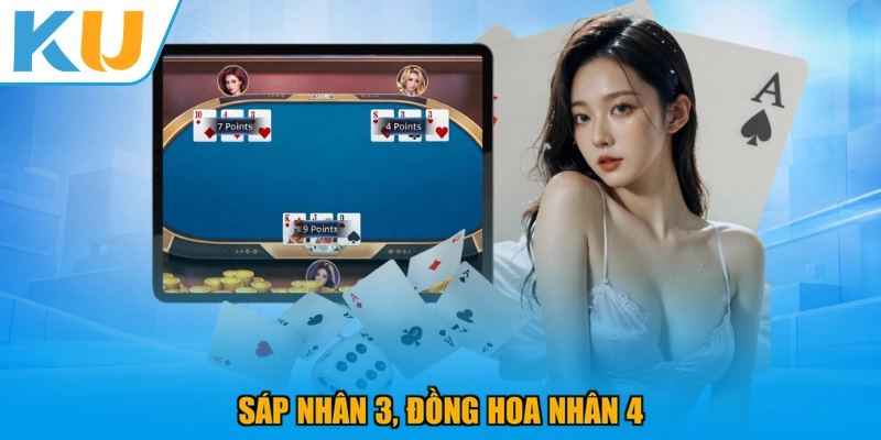 Sáp nhân 3, đồng hoa nhân 4