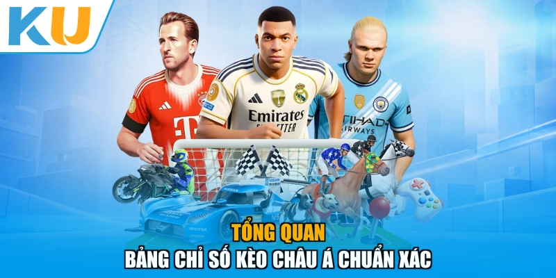 Tổng quan bảng chỉ số Kèo châu Á chuẩn xác